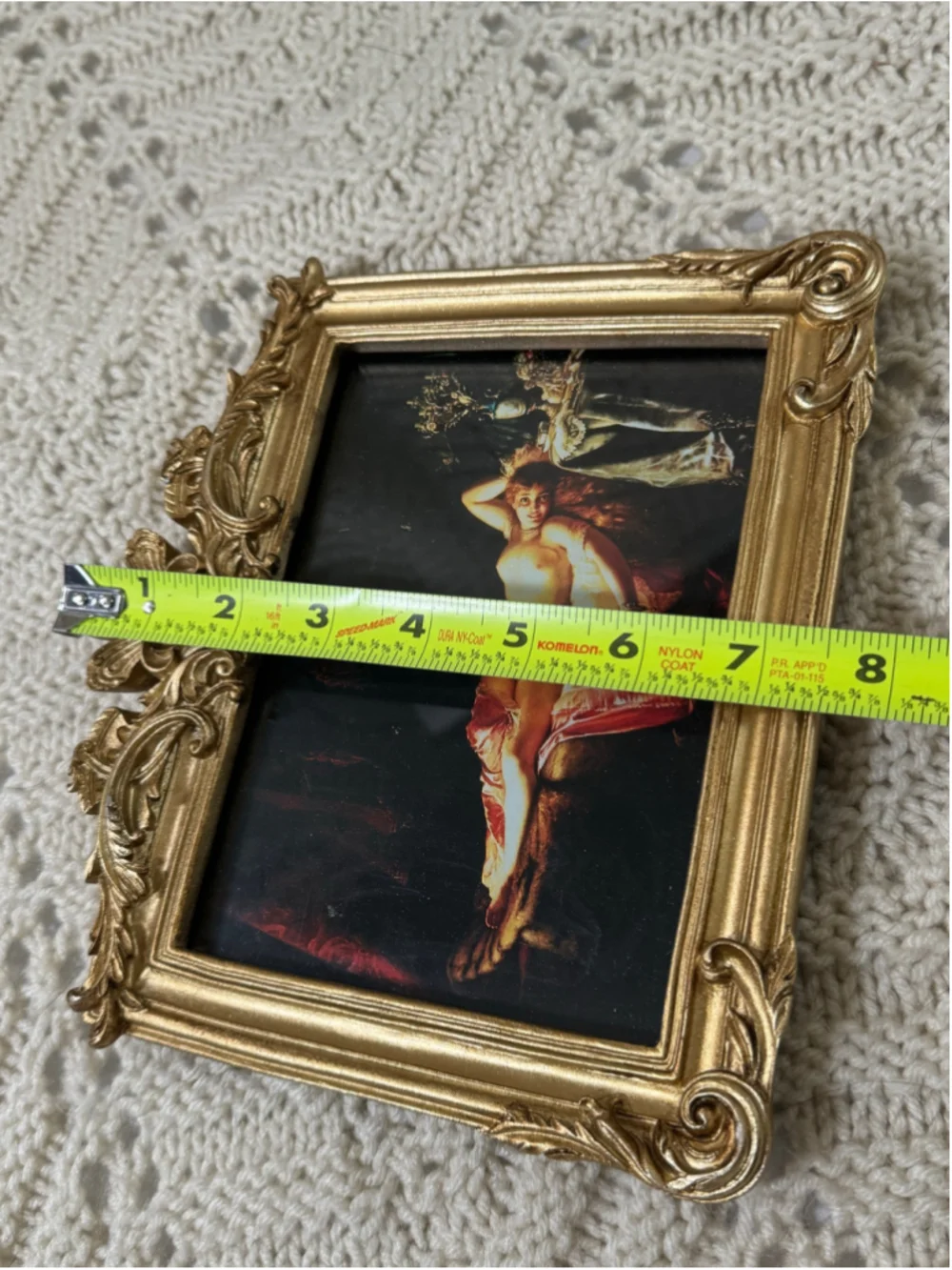 Vivian Collection Sheffield Home Ornate Gold Tabletop Picture Frame 5x7 Decor